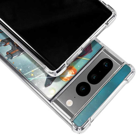Marvel Star-Lord Galactic Showdown Google Pixel 7 Pro Clear Case